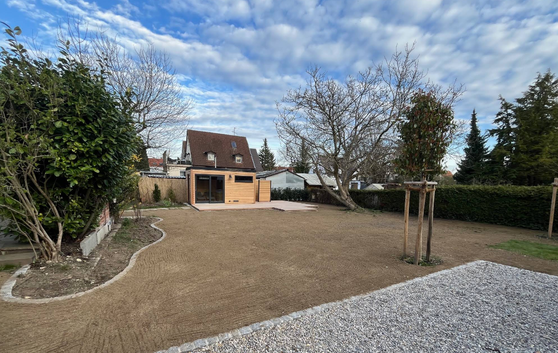 Gartenplanung Beispiel